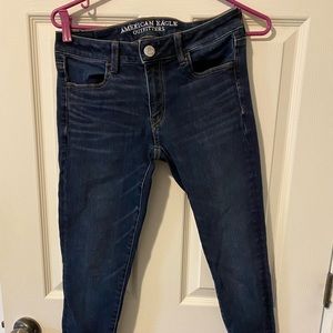 AEO dark denim jeggings